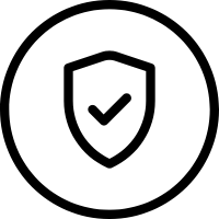 Checkmark shield icon